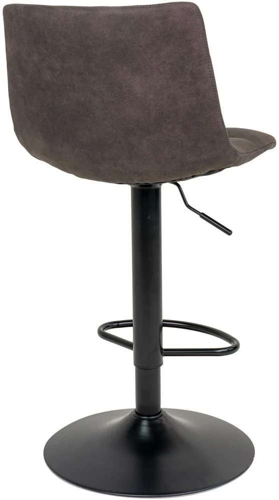 HOUSE NORDIC Middelfart Barstol - Mörkgrå/svart 6 HOUSE NORDIC Middelfart Barstol - Mörkgrå/svart - Bild 4