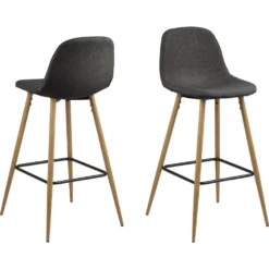 Skånska Möbelhuset Wilma Barstol - Grå/ek