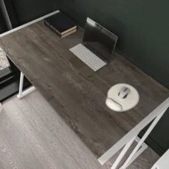 Skånska Möbelhuset Adelaide Skrivbord 114 X 60 Cm - Vit/mörkgrå -Stolar affär 6edf18a92290c6a1152970da155d0cc5ba 1