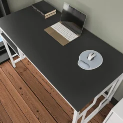 Skånska Möbelhuset Kennesaw Skrivbord 120 X 60 Cm - Vit/antracit -Stolar affär 6f99ead718a6aaa984aadcd51d4362211e