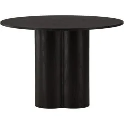 Skånska Möbelhuset Olivia Matbord Ø110 Cm - Svart -Stolar affär 708fd6c121dbe1bd9eebd86204130f3094