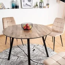 Skånska Möbelhuset Oakland Matbord 100 Cm - Valnöt/svart -Stolar affär 70debf0468d336342e4e7a8ed04f9c0d3b