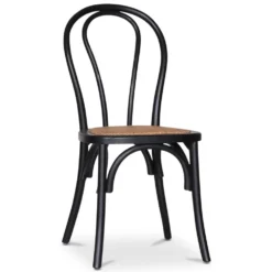 Skånska Möbelhuset Tony Stol I Böjträ - Svart/rotting