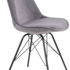 HOUSE NORDIC Oslo Matstol - Grå/svart -Stolar affär 729052bc01ba33c6ff0c8d121ce010242e