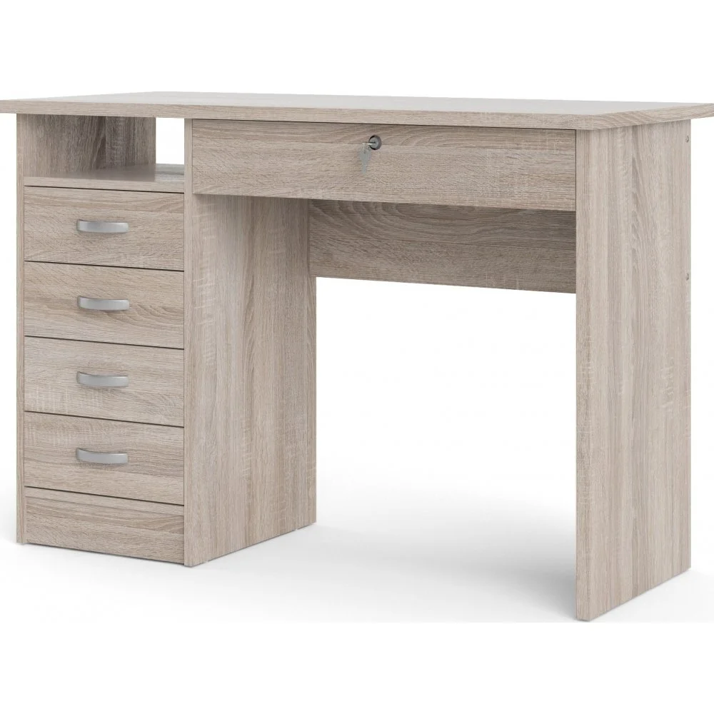 Skånska Möbelhuset Function Plus Skrivbord Med 4 Lådor 109,3 X 48,5 Cm - Tryffel 5 Skånska Möbelhuset Function Plus Skrivbord Med 4 Lådor 109,3 X 48,5 Cm - Tryffel - Bild 3