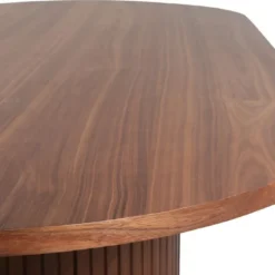 Skånska Möbelhuset Bianca Ovalt Matbord 200x90 Cm - Valnöt -Stolar affär 74aa4774fa1ee3501a08fc7db7dccb124a