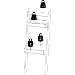 Skånska Möbelhuset Oslo Skrivbord 65 X 48 Cm - Vit/ek -Stolar affär 75db21bacb2216fceca1120c2a809943f3