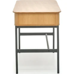 Skånska Möbelhuset Giga Skrivbord 117x59 Cm - Ek/svart -Stolar affär 767487aed0d16b22e29d721f648ef82122