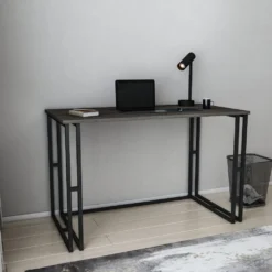 Skånska Möbelhuset Kane Skrivbord 120 X 60 Cm - Svart/mörkgrå -Stolar affär 77f07f92626648a53f62638c2a5fa73142