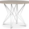 Skånska Möbelhuset Zoo Matbord Ø105 Cm - Vit / Beige Empradore -Stolar affär 784a5efc681b19c56dcce9126638182f27