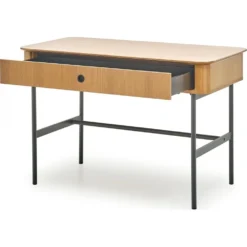 Skånska Möbelhuset Giga Skrivbord 117x59 Cm - Ek/svart -Stolar affär 785c1d78e4187b5c109b3614a781b56b84