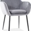 Skånska Möbelhuset Wenus Matstol - Grå Sammet -Stolar affär 7906e2e527e977b419a56ac34c9a84bb87