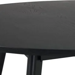 Skånska Möbelhuset Katie Runt Matbord ø115 Cm - Svartbetsad Ask -Stolar affär 7958135f47f0d171664440e0881d3c2a9f