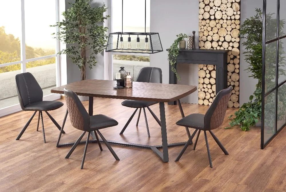 Skånska Möbelhuset Piers Matbord 180 X 90 Cm - Valnöt/grafit 4 Skånska Möbelhuset Piers Matbord 180 X 90 Cm - Valnöt/grafit - Bild 2