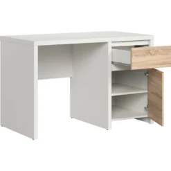 Skånska Möbelhuset Kaspian Skrivbord 120 X 65 Cm - Vit/ek -Stolar affär 7b2742bc0cde4bb7a166c4ca4b1293c46e