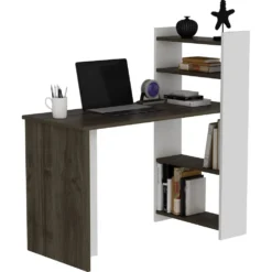 Skånska Möbelhuset Enna Skrivbord 110 X 50 Cm - Valnöt/vit