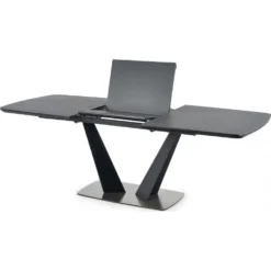 Skånska Möbelhuset Post Matbord 160-220 Cm - Mörkgrå/svart -Stolar affär 7c6e4489a2206ad98d866f7e0734f4d6f2