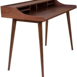 HOUSE NORDIC Hellerup Skrivbord 60x120 Cm - Valnöt Fanér -Stolar affär 7d160721c3b71e64ccf7cf8f13d4be10b2