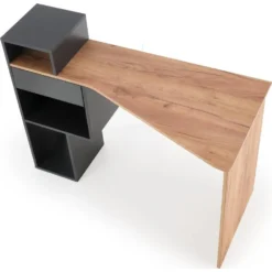 Skånska Möbelhuset Spurs Skrivbord 122x57 Cm - Ek/antracit -Stolar affär 7d79c6801b2ad2d3abb0a4566a0d48b3ba