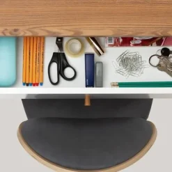 Skånska Möbelhuset Heda Skrivbord 120,5 X 60 Cm - Vit/lärk -Stolar affär 7e6cd091f83b0e4c96119057bd7e563afa