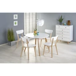 Skånska Möbelhuset Caliss Matbord 102-142 Cm - Vit -Stolar affär 7fa54bb9e27d6072c0bbd2a9115b0da365
