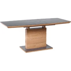 Skånska Möbelhuset Viggen Matbord 140-180 Cm - Mörkgrå/ek -Stolar affär 8008364e85e31e5f5c7f1293880fb0656f