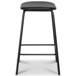 Skånska Möbelhuset Shelby Barstol - Svart PU / Svart -Stolar affär 805f20ea55d70d5e5926364f2191c1fa92