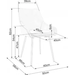 Skånska Möbelhuset Albi Matstol - Svart Sammet -Stolar affär 8161a05cb0acc7580a27d89b4caff25714