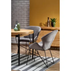 Skånska Möbelhuset Dante Matbord 100-300 - Ek/svart -Stolar affär 8187aadf2705fd9259fc3d85db0c9e2ee2