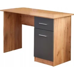 Skånska Möbelhuset Sesam Skrivbord 120x55 Cm - Ek/antracit