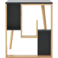 Skånska Möbelhuset Sally Skrivbord 120x60 Cm - Antracit/ek -Stolar affär 81cd481fb62b358f2774e4eb39d52cca93