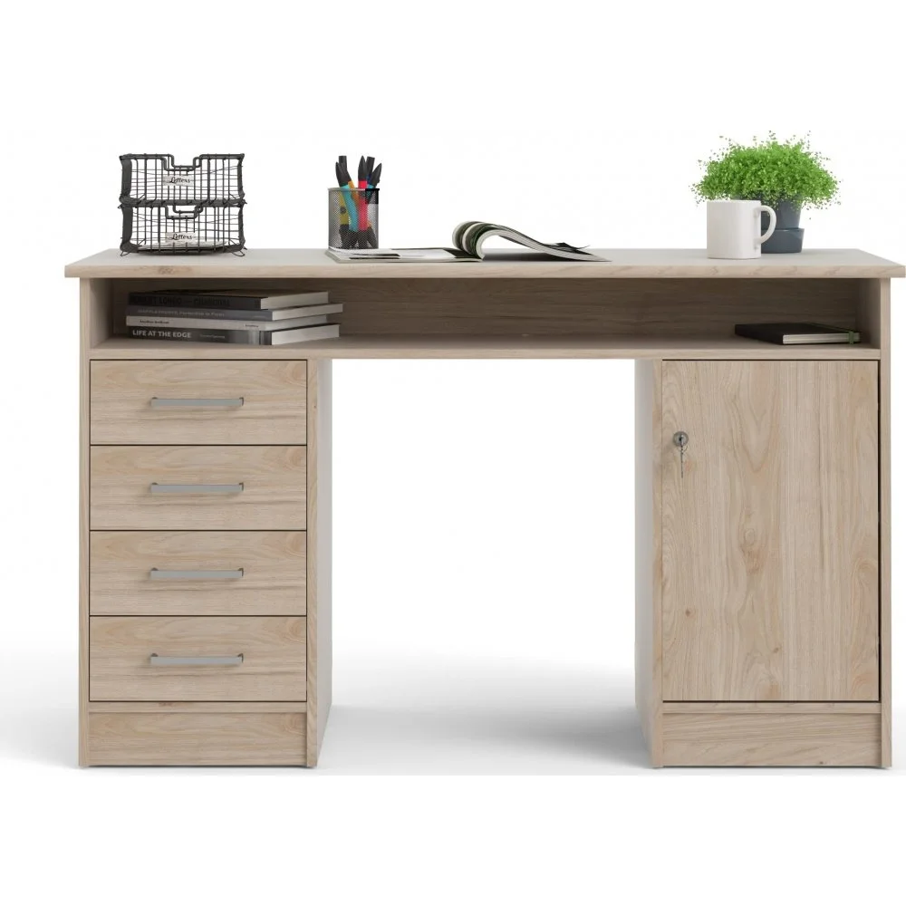 Skånska Möbelhuset Function Plus Skrivbord 126 X 55 X 75,6 Cm - Hickory 9 Skånska Möbelhuset Function Plus Skrivbord 126 X 55 X 75,6 Cm - Hickory - Bild 7