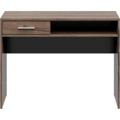 Skånska Möbelhuset Nepo Plus Skrivbord 100 X 59 Cm - Mörk Ek -Stolar affär 82a85d95836faf6abb0312323e674eed4f