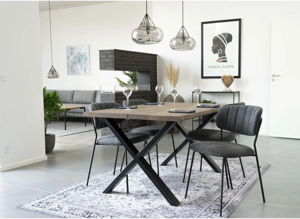 HOUSE NORDIC Toulon Matbord - Rökt Ek - 140x95x76x4 7 HOUSE NORDIC Toulon Matbord - Rökt Ek - 140x95x76x4 - Bild 6