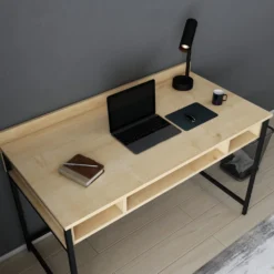 Skånska Möbelhuset Alma Skrivbord 120 X 60 Cm - Svart/ek -Stolar affär 8461e43e67b6a14c7e32e2bb4696b8496c