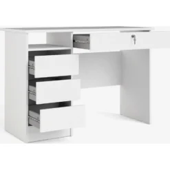 Skånska Möbelhuset Function Plus Skrivbord Med 3 Lådor 109,3 X 48,5 Cm - Vit -Stolar affär 8470eb80a58765f09351b45265fe20d056
