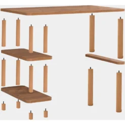 Skånska Möbelhuset Moon Skrivbord 120x70 Cm - Furu -Stolar affär 8504c5666cee88779c59c1a367815889ae