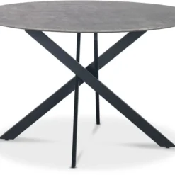 Skånska Möbelhuset Hogrän Matbord Ø120 Cm - Betongimitation -Stolar affär 853b57968ec6201e7c010c6eb0d2a3b754