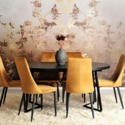 Skånska Möbelhuset Wendi Runt Matbord Förlägningsbart 120-165 Cm - Svart Askfanér -Stolar affär 8578e770361ad7f973110737c2f6d0fa70