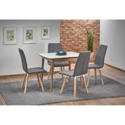 Skånska Möbelhuset Shinra Matbord 90-190 Cm - Vit -Stolar affär 85b3a69e813fdd06ae07f94b5a7d56b799