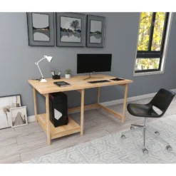 Skånska Möbelhuset Lina Skrivbord 120x55 Cm - Furu -Stolar affär 85bc34925fca72b82e63e0521cb0f20901