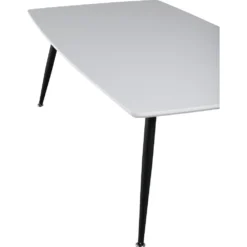 Skånska Möbelhuset Paradis Soffbord 120 X 70 Cm - Vit/svart -Stolar affär 86012b640cb72328f5599d96b1deb2b60e