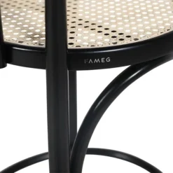 Fameg No 18 Barstol Med Rottingsits - Svart -Stolar affär 86944aef10d9a085ff1b53e05755262cb2