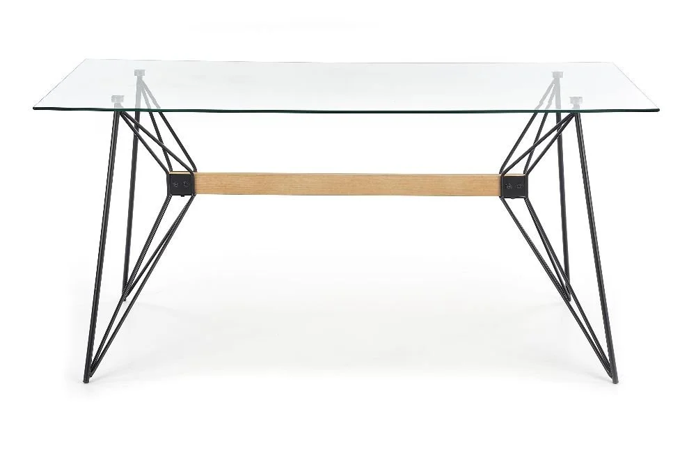 Skånska Möbelhuset Ulrica Matbord 160 Cm - Glas/svart 3 Skånska Möbelhuset Ulrica Matbord 160 Cm - Glas/svart