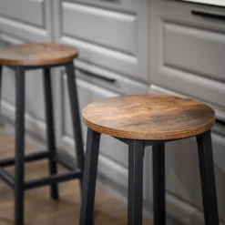 Skånska Möbelhuset Gillis Barstol, 2-pack - Brun/svart -Stolar affär 898a9868be6f6320fc405f92cb5c4b6772