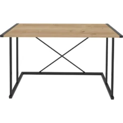 Skånska Möbelhuset Adelaide Skrivbord 114 X 60 Cm - Svart/ek -Stolar affär 89e85b8e29ac8e0ea5163aa4e8050405df