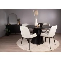 Skånska Möbelhuset Melbourne Matbord 120-165 Cm - Svart -Stolar affär 8beadd8db871a4dbb2b82ff604857724d3