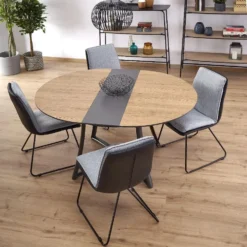 Skånska Möbelhuset Colton Runt Matbord 118 Till 148 Cm - Ek/svart 8 Skånska Möbelhuset Colton Runt Matbord 118 Till 148 Cm - Ek/svart -Stolar affär 8c68e612e04ea056475e9355a9020ef0ed