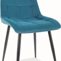 Skånska Möbelhuset Chic Matstol - Matt Turkos Sammet