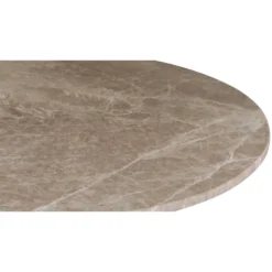 Skånska Möbelhuset Zoo Matbord Ø105 Cm - Krom / Beige Empradore -Stolar affär 8de6a969a3f941b3de80efae51cf0fc806